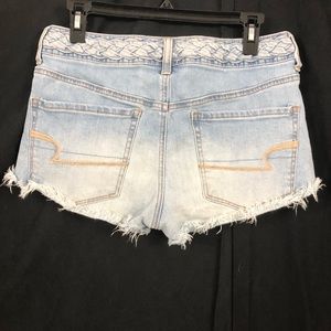 American Eagle Outfitters Shorts - American Eagle | Braided Waist. Hi-Rise Shortie American Eagle Outfitters Shorts - American Eagle | Braided Waist. Hi-Rise Shortie